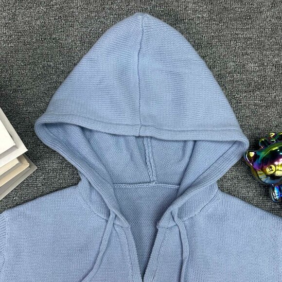 Polo Ralph Lauren Blue hooded sweater with straw hat and bear design - Picture 4 of 8